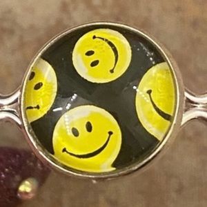 Jamberry 2013 Smiley Face Cuff Bracelet
